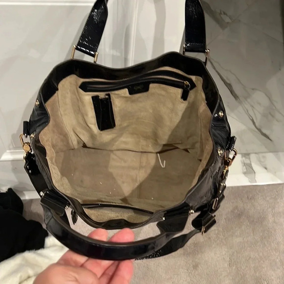 Anya Hindmarch Art Logo Tote Dark Navy - Picture 3 of 5